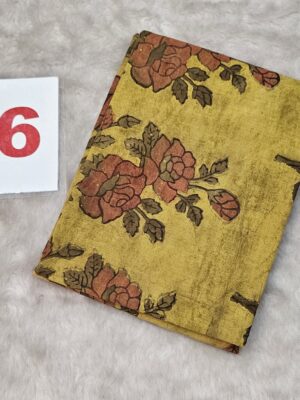 13TH SEP LIVE - POMEGRANATE DYE 2.5 MTR FABRIC (NO.6)