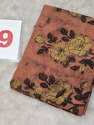 13TH SEP LIVE - POMEGRANATE DYE 2.5 MTR FABRIC (NO.9)
