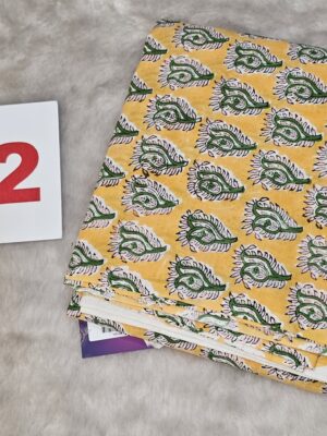 13TH SEP LIVE - 5 MTR HANDBLOCK FABRIC (NO.2)