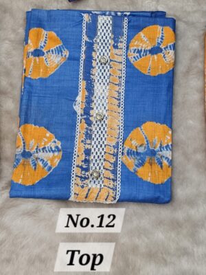 13TH SEP LIVE - PREMIUM 3 PC DRESS MATERIAL (NO.12)