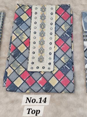 13TH SEP LIVE - PREMIUM 3 PC DRESS MATERIAL (NO.14)