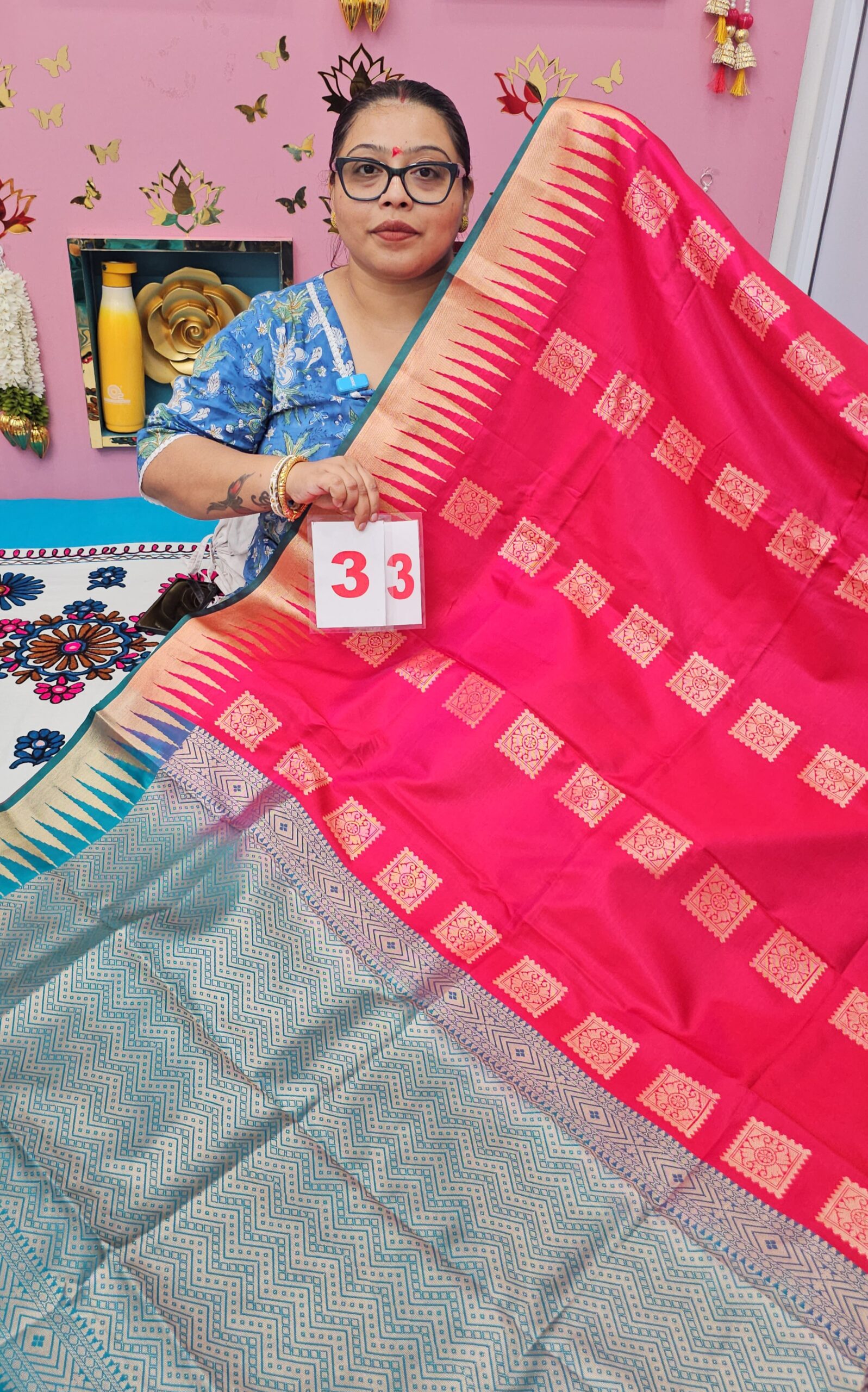 15TH SEP 2ND LIVE – INDIAN SILK SAREE (NO.33)