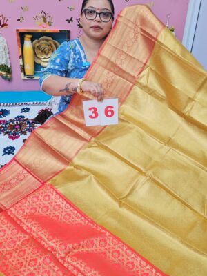 15TH SEP 2ND LIVE – SOFT SILK KANJIVARAM SAREE (NO.36)
