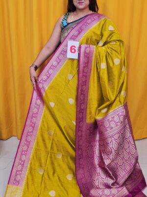 20TH SEP –  SOFT MATKA TUSSARE SAREE (NO.6)