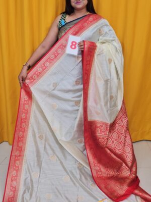 20TH SEP –  SOFT MATKA TUSSARE SAREE (NO.8)