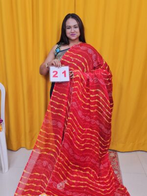 20TH SEP –  MOSS CHIFFON SAREE (NO.21)