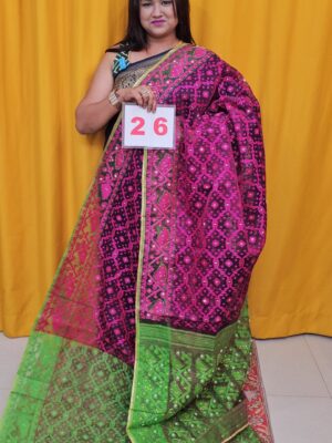 20TH SEP –  KATHDANA JAMDANI SAREE (NO.26)