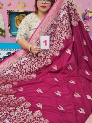 22ND SEP LIVE – PREMIUM JAQUARD SOFT SAREE (NO.1)