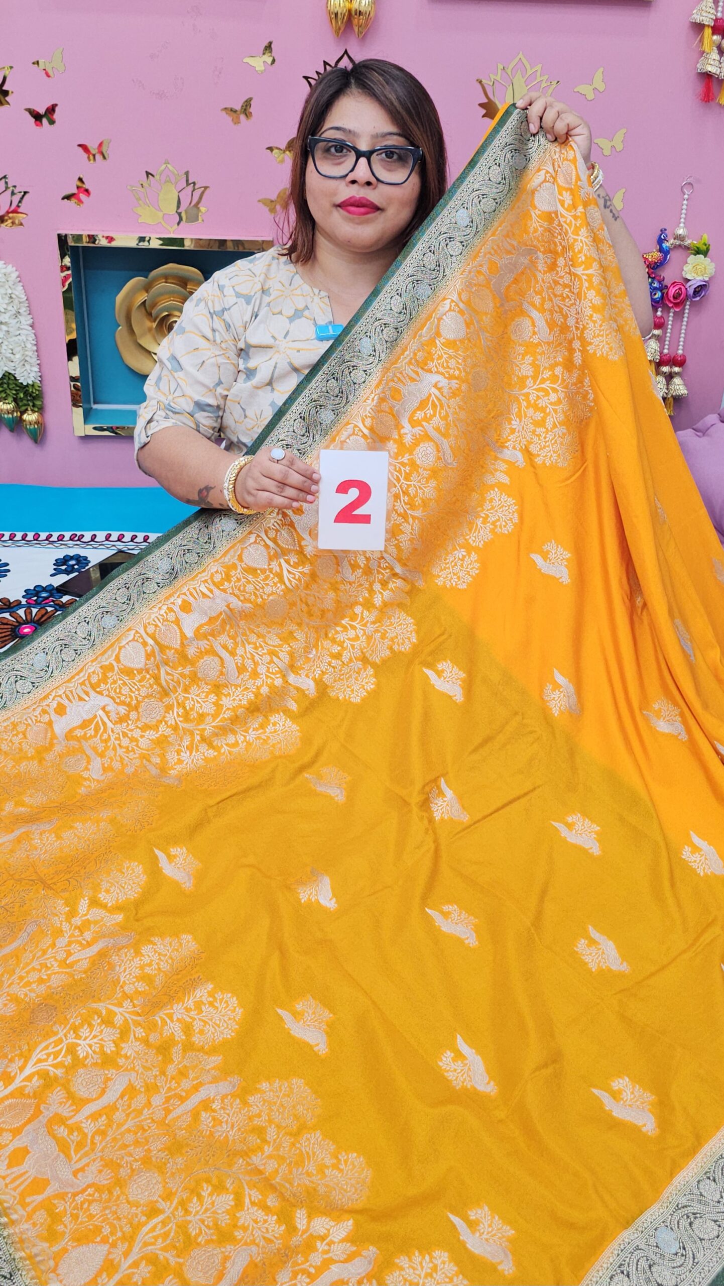 22ND SEP LIVE – PREMIUM JAQUARD SOFT SAREE (NO.2)