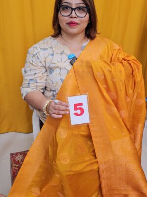 21ST SEP – GEORGETTE SILK KHADDI SAREE (NO.5)