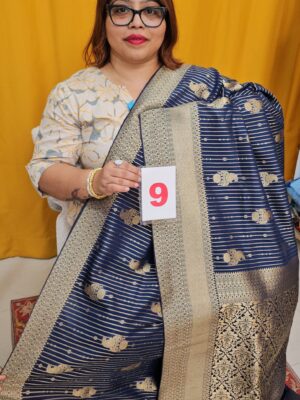 21ST SEP – GEORGETTE SILK KHADDI SAREE (NO.9)