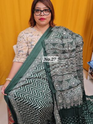 21ST SEP – SEMI MODAL GAZZI SILK SAREE (NO.27)