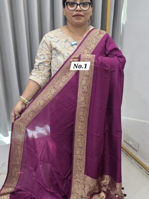 21ST SEP – PURE DOLA SILK NAKHSHI SAREE (NO.1)