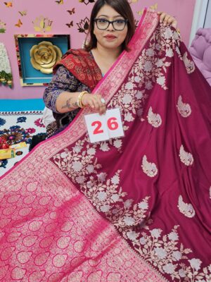 24TH SEP 2ND LIVE – GEORGETT KHADDI SAREE (NO.26)