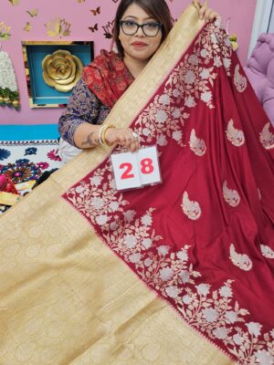 24TH SEP 2ND LIVE – GEORGETT KHADDI SAREE (NO.28)