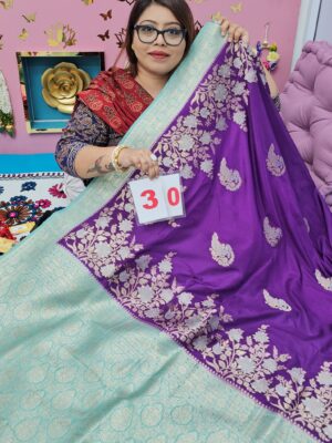 24TH SEP 2ND LIVE – GEORGETT KHADDI SAREE (NO.30)