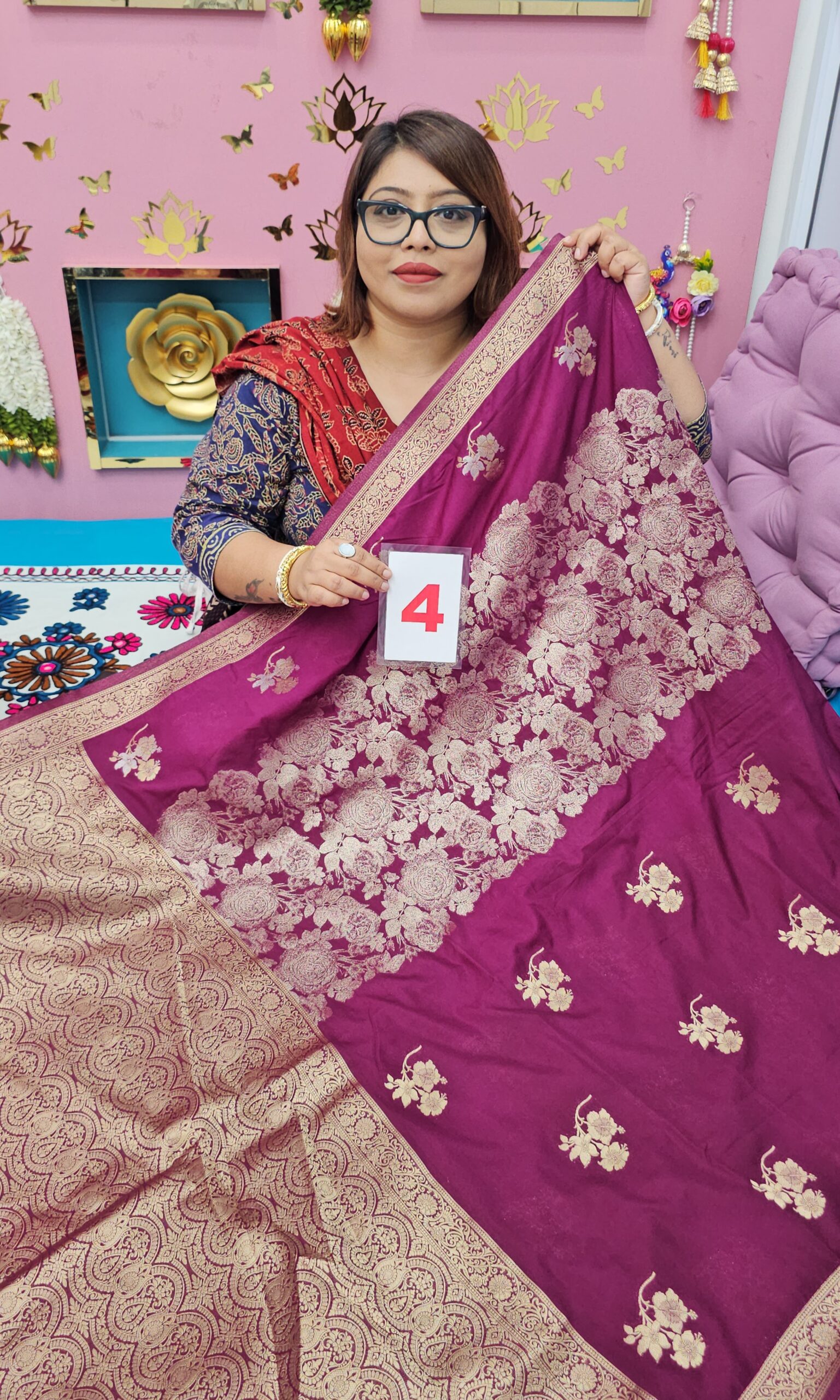 25TH SEP LIVE – PREMIUM SOFT DESIGNER SAREE (NO.4)
