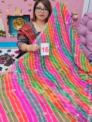 25TH SEP LIVE – MOSS CHIFFON SAREE (NO.16)