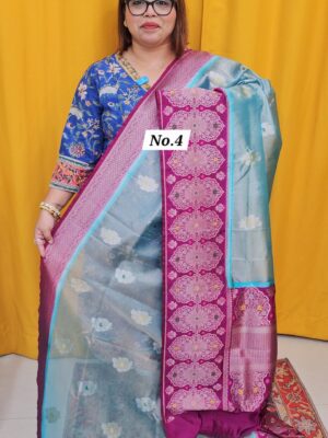 24TH SEP LIVE – GEORGETT SILK KHADDI SAREE (NO.4)