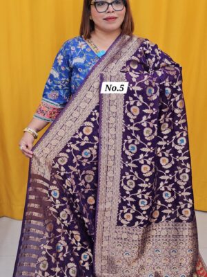 24TH SEP LIVE – PREMIUM GEORGETT KHADDI SAREE (NO.5)