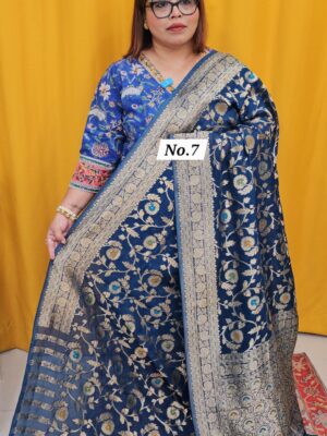24TH SEP LIVE – PREMIUM GEORGETT KHADDI SAREE (NO.7)