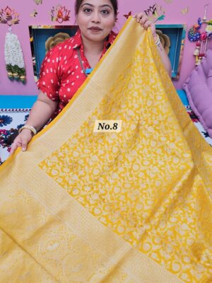 29TH SEP MEGA SALE 2ND LIVE – GEORGETT SILK KHADDI SAREE (NO.8)
