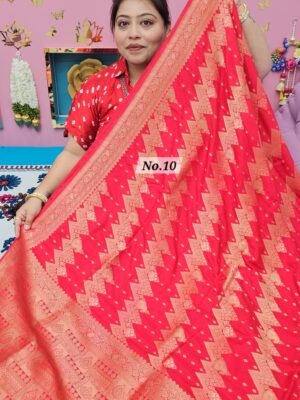 29TH SEP MEGA SALE 2ND LIVE – GEORGETT SILK KHADDI SAREE (NO.10)