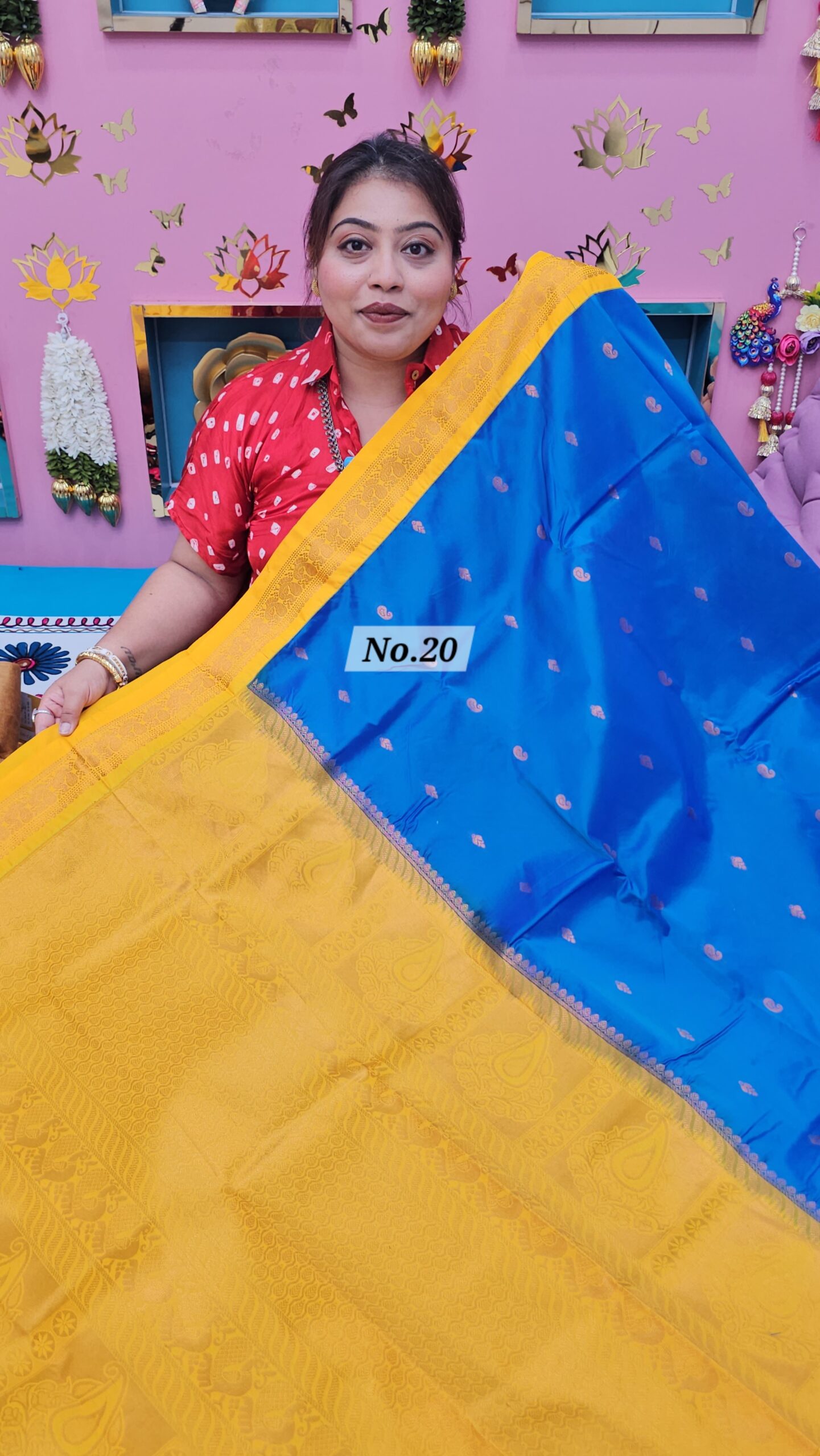 29TH SEP MEGA SALE 2ND LIVE – KADIYAL SILK SAREE (NO.20)