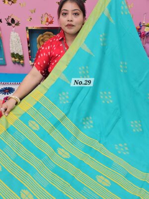 29TH SEP MEGA SALE 2ND LIVE – PURE MERCERISED COTTON SAREE (NO.29)