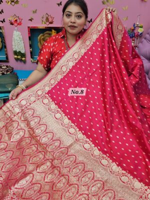 29TH SEP MEGA SALE LIVE – PREMIUM JAQUARD SOFT SAREE (NO.8)
