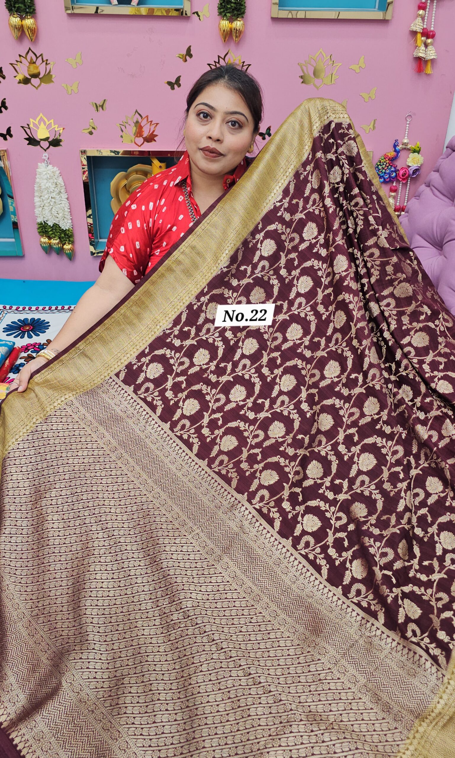 29TH SEP MEGA SALE LIVE – TUSSAR SILK KHADDI SAREE (NO.22)