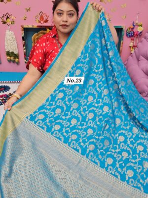 29TH SEP MEGA SALE LIVE – TUSSAR SILK KHADDI SAREE (NO.23)