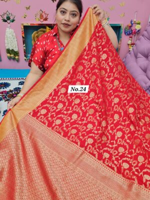 29TH SEP MEGA SALE LIVE – TUSSAR SILK KHADDI SAREE (NO.24)