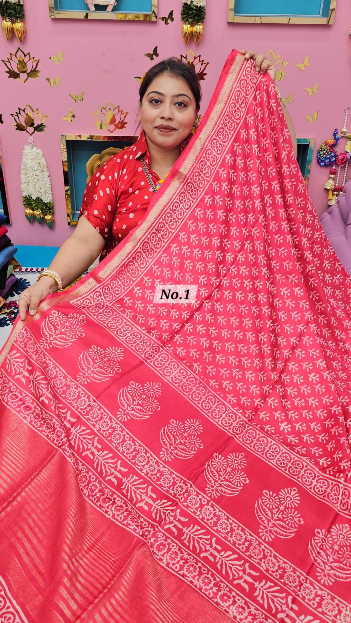27TH SEP MEGA SALE LIVE – MODAL MASLIN SILK SAREE (NO.1)