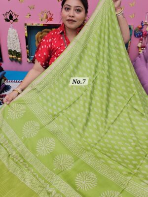 27TH SEP MEGA SALE LIVE – MODAL MASLIN SILK SAREE (NO.7)