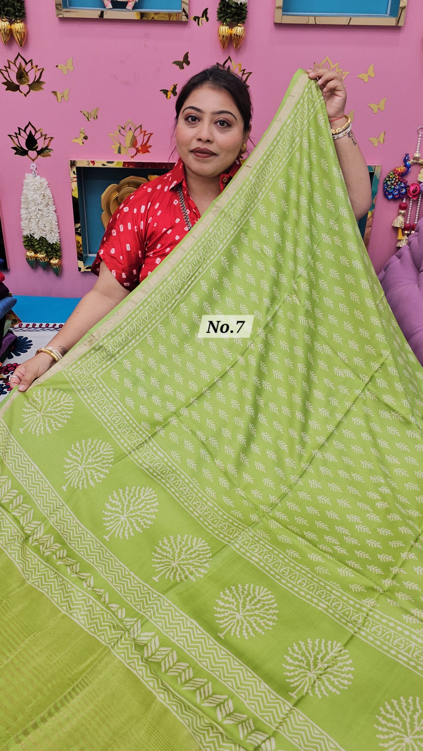 27TH SEP MEGA SALE LIVE – MODAL MASLIN SILK SAREE (NO.7)