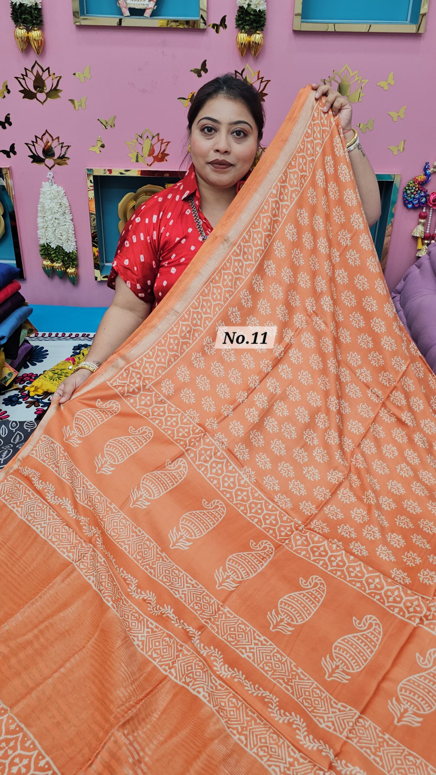 27TH SEP MEGA SALE LIVE – MODAL MASLIN SILK SAREE (NO.11)