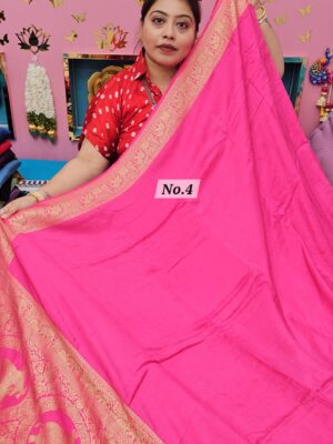 27TH SEP MEGA SALE LIVE – PURE DOLA SILK NAKSHI SAREE (NO.4)