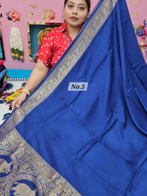 27TH SEP MEGA SALE LIVE – PURE DOLA SILK NAKSHI SAREE (NO.5)