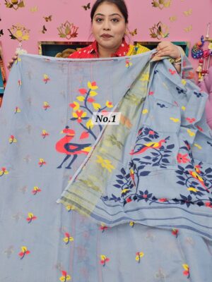 26TH SEP MEGA SALE 2ND LIVE – JAMDANI DRESS MATERIAL (NO.1)