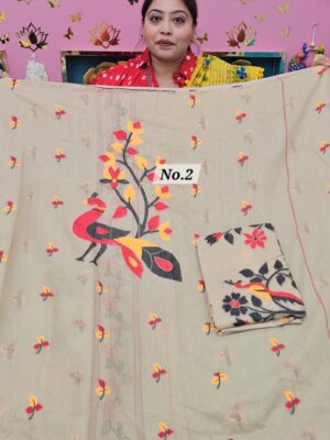 26TH SEP MEGA SALE 2ND LIVE – JAMDANI DRESS MATERIAL (NO.2)