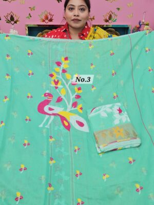 26TH SEP MEGA SALE 2ND LIVE – JAMDANI DRESS MATERIAL (NO.3)
