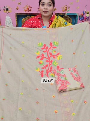 26TH SEP MEGA SALE 2ND LIVE – JAMDANI DRESS MATERIAL (NO.6)