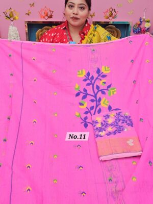26TH SEP MEGA SALE 2ND LIVE – JAMDANI DRESS MATERIAL (NO.11)
