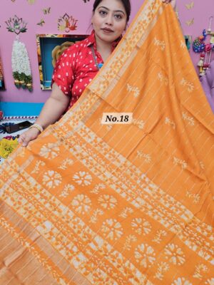 26TH SEP MEGA SALE 2ND LIVE – BATIQ MAHESWARI SILK SAREE (NO.18)