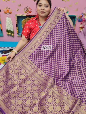 26TH SEP MEGA SALE 2ND LIVE – GEORGETT SILK KHADDI SAREE (NO.3)