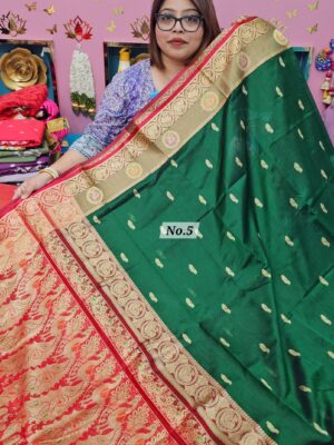 28TH SEP MEGA SALE LIVE – PURE SILK MARK BANARSI SAREE (NO.5)