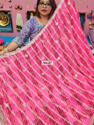 28TH SEP MEGA SALE LIVE – MOSS CHIFFON SAREE (NO.27)