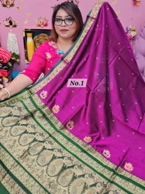30TH SEP MEGA SALE  LIVE – PURE SILK MARK BANARSI SAREE (NO.1)