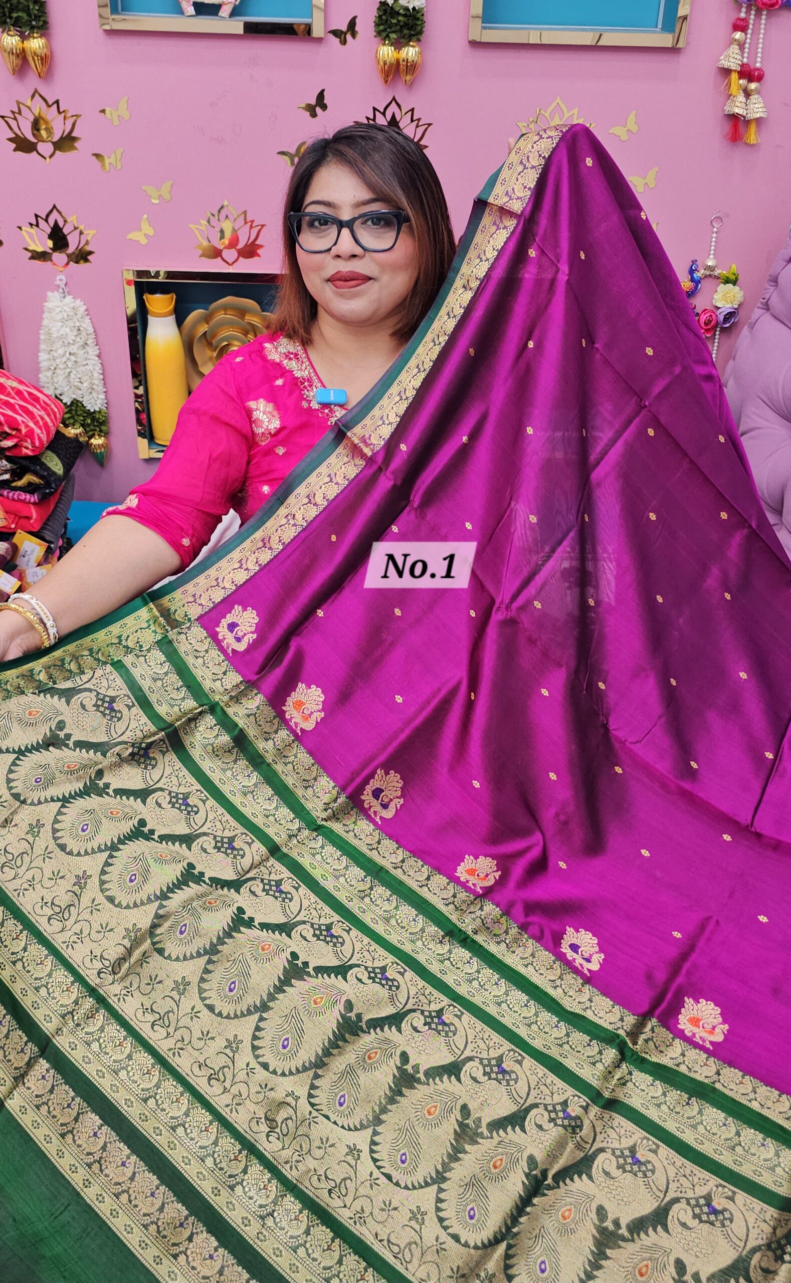 30TH SEP MEGA SALE LIVE – PURE SILK MARK BANARSI SAREE (NO.1)